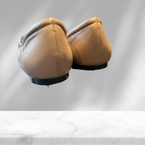 Cole Haan Taupe Stretch Ballerina Flats 9 1/2 B - Picture 6 of 8